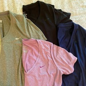 ***SOLD***Lot of Nike Athletic V-Neck T-shirt